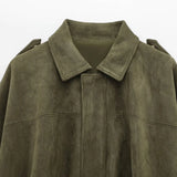 Arden Women's Suede Bomber