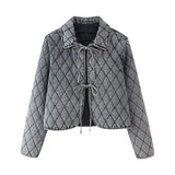 Maud Quilted Denim Jacket