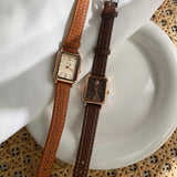Delmere Leather Strap Watch