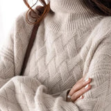 Cambria Cable Turtleneck Sweater