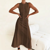 Mireya Women’s Sleeveless Knit Maxi