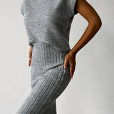 Maratea Coastal Rib Sleeveless Set