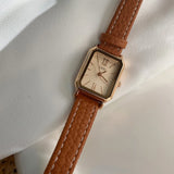 Delmere Leather Strap Watch