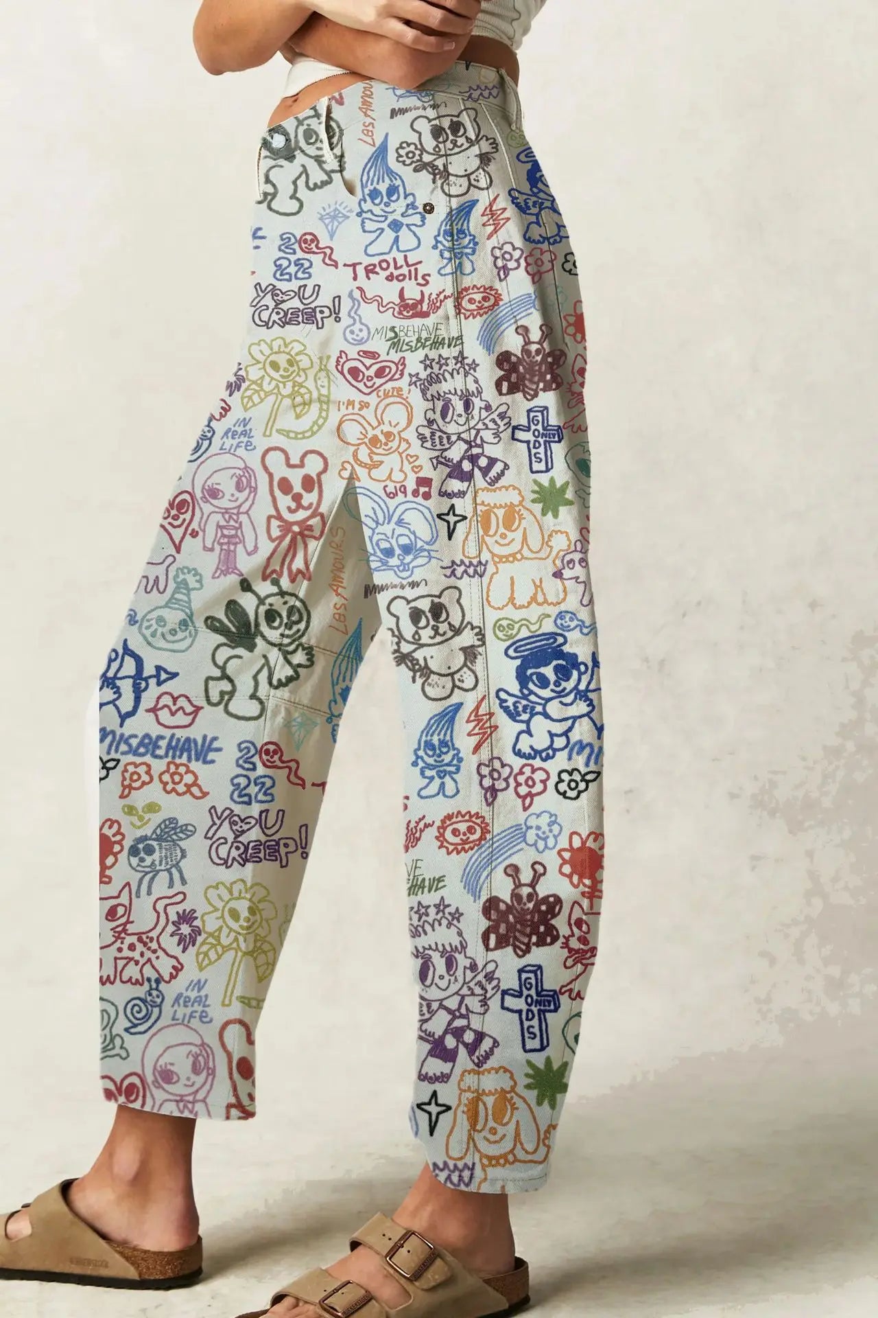 Florence Cotton Tapestry Jean