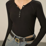 Milano Pop-Button Top