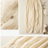 Fleurine Linen Pants