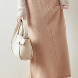 Executive Wool Skirt