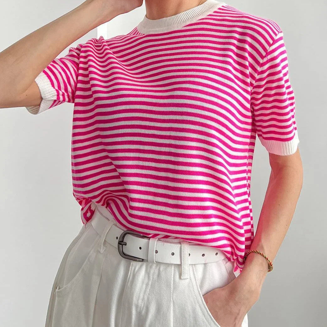 Striped Spring Top