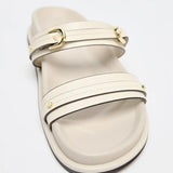 Maribel Twin Strap Flats