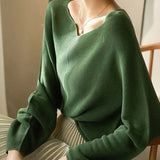 Madison Draped Knit Sweater Top