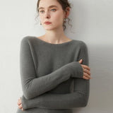 Bérénice Cashmere Boat-Neck Pullover