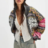 Sidonie Floral Embroidered Cardigan