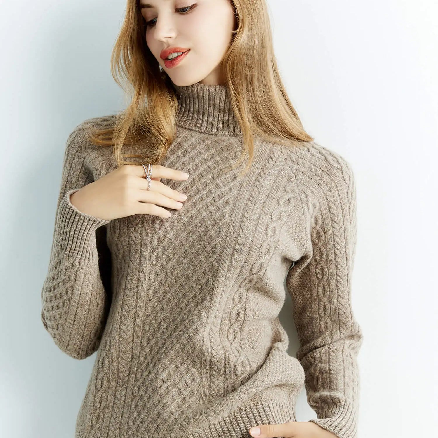 Nordic Cable-Knit Classic Sweater