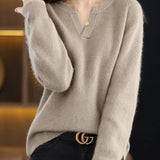 Brushed Mink Wool Pullover