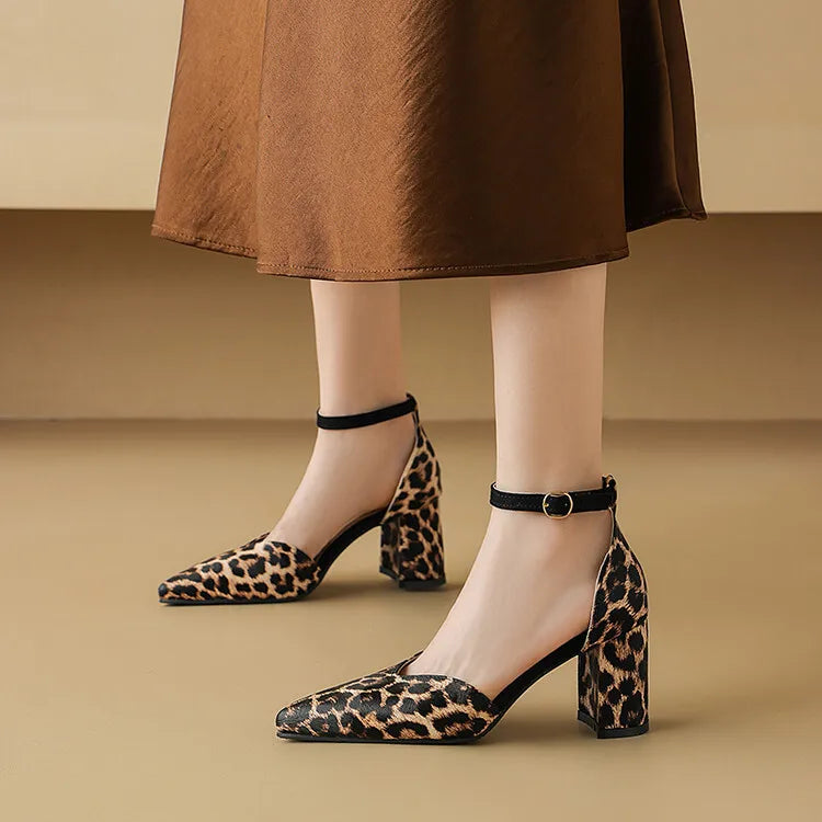Nairobi Zebra Print Heel — Heels