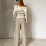 Orvieto Off-Shoulder Knit Top