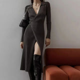 Théa Wrap Midi Dress