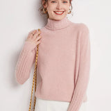 Valentina 100% Merino Turtleneck