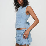 Dakota Pocket Mini Skirt