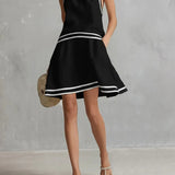 Women's Halter Mini Dress A-Line