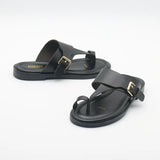 Valencia Leather Buckle Sandal