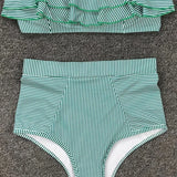 Riviera Ruffle Bandeau Bikini