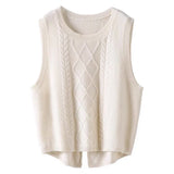 Mary Classic Wool Knit Vest