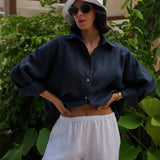 Capri Cotton Relaxed Shirt