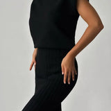 Maratea Coastal Rib Sleeveless Set