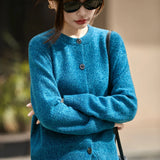 Chunky-Knit Alpaca-Blend cardigan