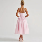 Como A-Line Midi Dress