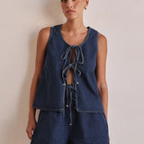 Valeria Denim Ensemble