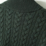 Arden Button-Up Cashmere Sweater