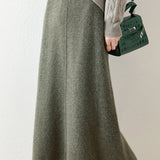 Executive Wool Skirt