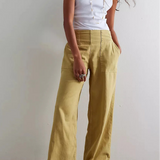 Audrey Wide-Leg Denim Jeans