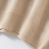 Selene Scarf-Collar Cashmere Pullover