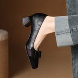 Capri Block-Heel Pump
