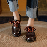 Madison 100% Leather Oxford Shoes
