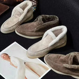 Lila Shearling Loafer Boots