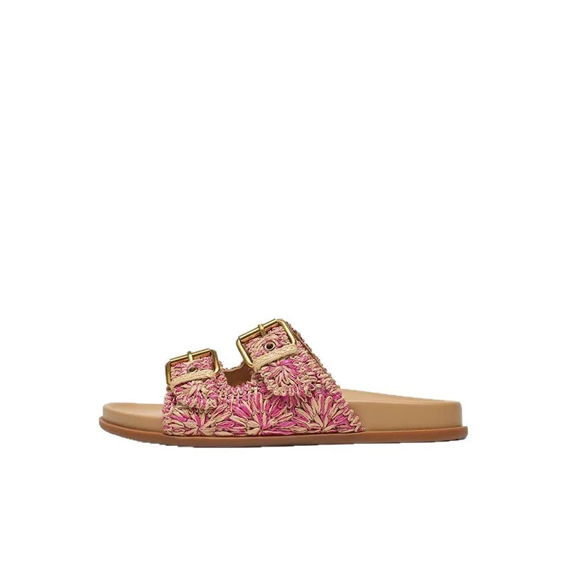 The Positano Buckle Sandal