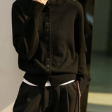 Vercelli Cashmere Button Sweater