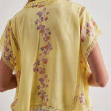 The Strawberry Lace Trim Blouse