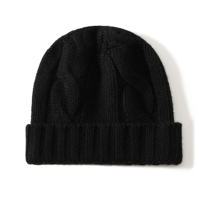Wren Cable Cashmere Beanie