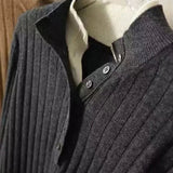 Scholar Ribbed Wool Polo