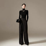 Firenze Wide Leg Draped Pants