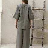 Hannah Cotton Two-Piece Set