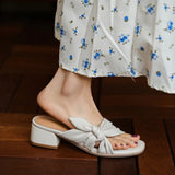 Capri Microfiber Leather Slingback Sandals