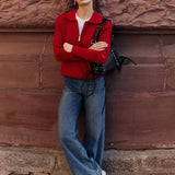 Marceau Ribbed Half-Zip Sweater