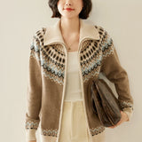 Strathan Cashmere Zip-Up