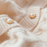 New London Pearl Button Cardigan